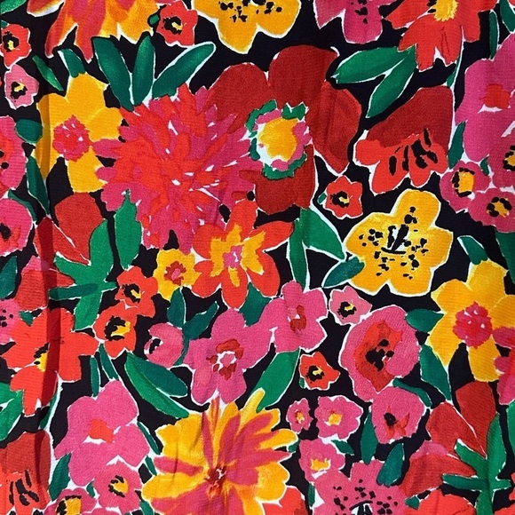 Zara bomber jacket mixed print floral polka dot new size large ladies … - Picture 6 of 13